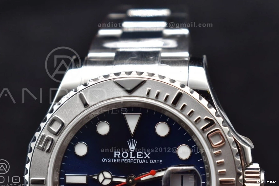 1205 126622 SS 1:1 SmartChoice Best Edition on GSF A Yacht-Master Bracelet Dial Blue 0505
